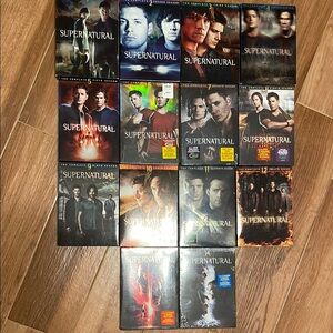 For kellyyyirwin Supernatural DVD Collection, Seasons 7-14 ONLY